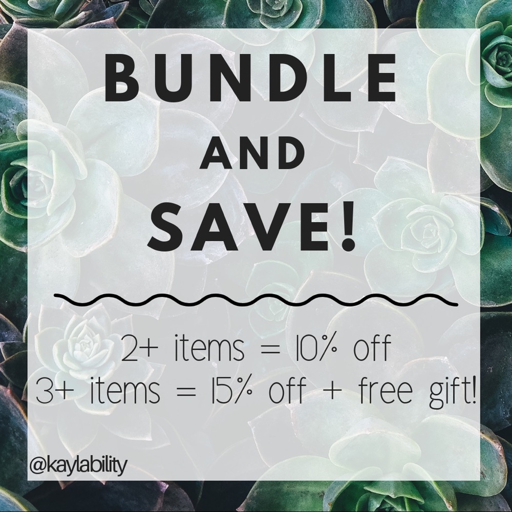 Bundle and Save!